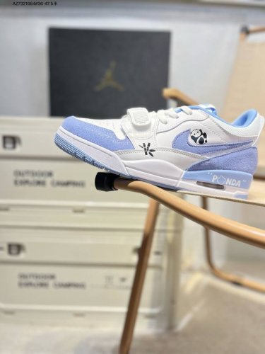 纯原大盒定制# Air Jordan Legacy 312 国风特殊手绘慵懒熊猫 私人定制 乔丹篮球鞋系列 号称 “最强三合一” 的 Jordan Legacy