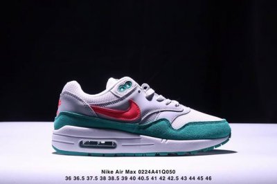 公司级Nike Air Max1复古拼接网布减震平衡低帮休闲跑步鞋男女同款 Xm0224Q050