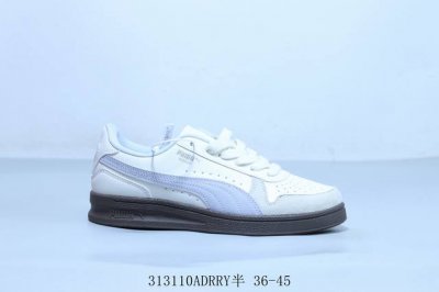 彪马 Puma Lndoor 低帮休闲百搭运动板鞋 白紫 货号 401360-04 313110Adrry半 36-45