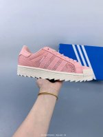 adidas Originals Superstar B贝壳头锯齿底系列低帮百搭休闲运动鞋 size 如图 编码 K278K0710516