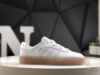 140 Adidas/阿迪达斯 原装纸版开发楦型，阿迪达斯 三叶草Adidas Originals Samba Rose W桑巴系列松糕百搭经典板鞋 货号：Fy