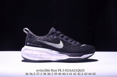 Nike Zoomx Invincible Run Fk 3 耐克减震回弹跑步鞋 织物材质运动鞋 耐磨防滑舒适 真标带半码 36-45 Xm0216Q625