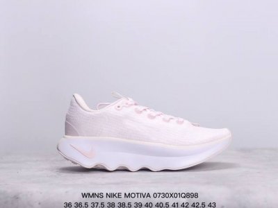 真标带半码！ 耐克 Wmns Nike Motiva 波浪纹大底 厚底增高 透气网面休闲运动慢跑鞋 xm0730Q898
