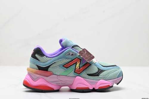 250 公司级New Balance 公司级版本 Nb9060 联名款 复古休闲运动慢跑鞋 鞋款灵感源自设计师本人对夏日的怀日回忆。鞋面大身由空间双格及磨砂鞋面