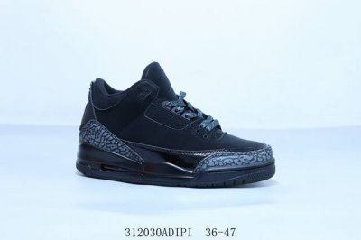 130 乔丹Air Jordan 3 Retro "Black Gold" 乔丹Aj3代中帮复古休闲运动文化篮球鞋 货号 Ct8532-001 312030Ad