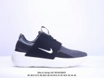 36-45半码。 耐克nike E-Series Ad 缓震透气 舒适 易穿脱 运动休闲鞋 全黑色 Xm1013Q657
