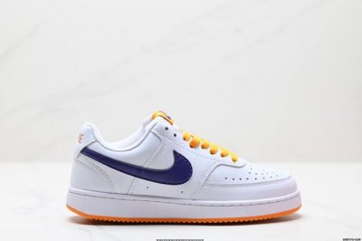 真标Nike Court Vision Lo 低帮百搭 透气休闲运动板鞋 兼顾舒适脚感和出众风范 演绎匠心之作 结构性的支撑贴合感结合复古篮球设计 货号:Dh2