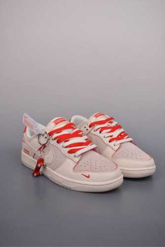 390 Nike Sb Dunk Low Supreme联名 解构抽绳鞋带 纯原大厂出品 极力推荐 原装头层材料 独家版型蒸餾加工 帶來的是更好的视觉和脚感体