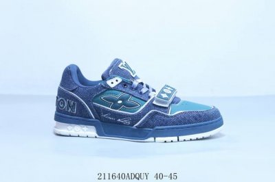 Lv路易威登Louis Vuitton Trainer Sneaker Low休闲运动文化百搭板鞋 211640Adquy 40-45