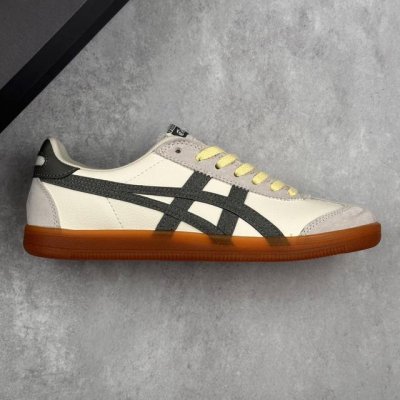 本地180 核心私 公司级亚瑟士 Onitsuka Tiger Tokuten 复古低帮休闲跑鞋 鞋跟 鞋舌处印有鬼塚虎特有的品牌Logo标志 提升品牌的认知度