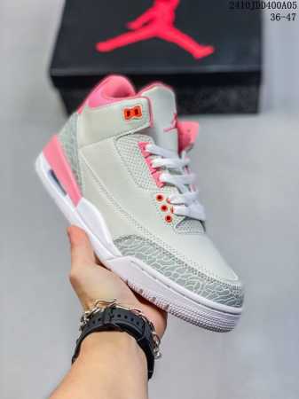 Air Jordan 3 Retro Hall Of Fame Aj3 乔丹3代 Aj3 乔3 乔丹篮球鞋系列 采用了同白水泥近似的配色方案，细节以鲜红色点缀， - 点击图像关闭
