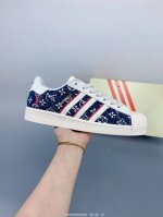 公司级Adidas Originals Superstar 阿迪达斯 三叶草 贝壳头 Diy 系列低帮经典百搭休闲运动板鞋 原装头层材料 用料绝不含糊 独家版型