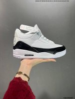 公司级 Fragment Design X Air Jordan 3 藤原浩 闪电联名 Aj3 乔丹3代 Aj3 乔3 藤原浩闪电 乔丹篮球鞋系列 整鞋以经典百
