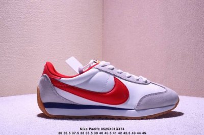 真标Nike pacifc 舒适百搭 防滑耐磨 耐克 低帮运动鞋 货号:Hq2052-101 尺码:36 36.5 37.5 38 38.5 39 40 40.