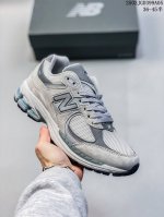 160 新百伦/Nb New Balance Ml2002系列复古老爹风休闲运动慢跑鞋 采用固色猪巴皮革拼接透气网眼织物鞋面#T-Beam大底提供足步弓支撑，保