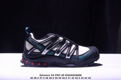 公司级Salomon Xa Pro 3D Suede 萨洛蒙户外越野跑鞋 鞋面采用Sensifit贴合技术 全方位贴合包裹脚型 鞋跟部鞋底牵引设计 提供强大的抓