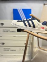 supreme X 阿迪达斯Adidas三叶草 Originals Superstar 贝壳头系列低帮经典百搭休闲运动板鞋Bz2501 Qms7532440#3