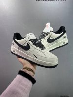 210 公司级Nike Air Force 1 Low ‘07 “Keep Fresh”灰银小勾低帮空军一号休闲板鞋 定制皮料 专属鞋盒 原楦原纸板 纯正空军版