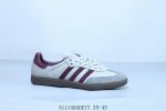 阿迪达斯三叶草Adidas Originals Samba Vegan Og”Spd“桑巴舞系列绅士德训足球风百搭低帮休闲运动板鞋 货号 Id1482 511