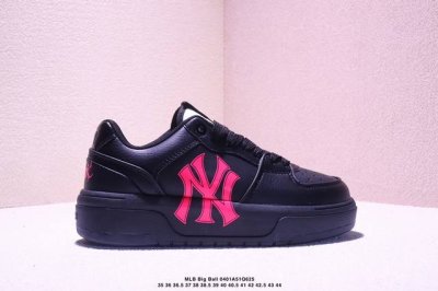 公司级Korea韩国Ss19限定发售Ny美国榄球洋基队限定 X Mlb Big Ball Chunky A Running厚底老爹厚底休闲运动慢跑鞋 货号:3A