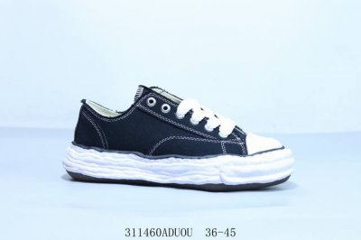 180 三原康裕品牌Mmy/Maison Mihara Yasuhiro Original Sole Canvas Low 变形溶解雪糕底高帮休闲百搭帆 货号