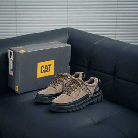 核心私 新货cat 卡特 硬汉推土机品牌 Tramp Hike Low 户外休闲低帮男鞋 广东中山代工厂原产楦型 台产耐磨麂皮材质# 手工缝线固特异缝制工艺# - 点击图像关闭