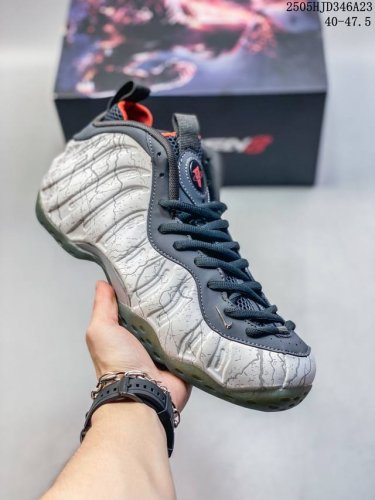 公司级Tekken 8 X Nike Air Foamposite One premium Jin Kazama 铁拳喷泡 舒适 防滑耐磨 中帮 复古篮球鞋 男