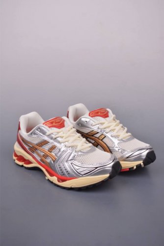 asics Gel-Kayano 14 亚瑟士运动休闲透气专业跑鞋 采用工程弹性双层再生针织密度鞋面材质 后跟3D可视Gel缓震乳胶物料 升级Ff Blast