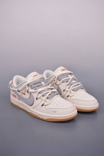 nike Sb Dunk Low Supreme联名 解构抽绳鞋带 纯原大厂出品 极力推荐 原装头层材料 独家版型蒸餾加工 帶來的是更好的视觉和脚感体验 大厂纯