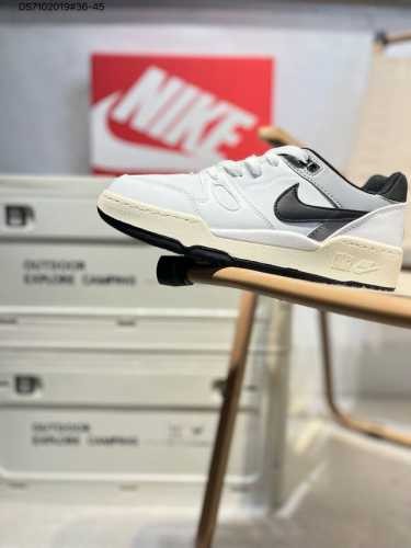 耐克Nike Full Force Lo扣篮系列低帮休闲运动滑板板鞋采用软质牛剖皮鞋面材质#正确后跟反口里弧度#原厂中底布正确印刷#鞋垫嵌入缓震乳胶+Sole真