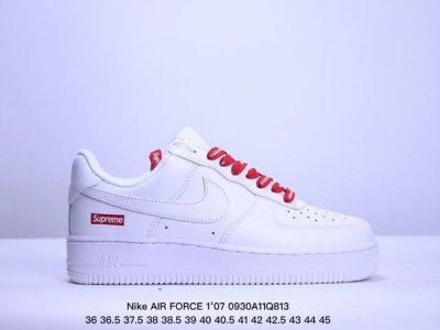 真标耐克nike Air Force 7 空军一号低帮百搭休闲运动板鞋。柔软、弹性十足的缓震性能和出色的中底设计，横跨复古与现代的外型结合，造就出风靡全球三十多