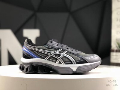 公司级带半码亚瑟士 Gel-Kinetic Fluent 透气网眼鞋面配合部分合成革材质 采用全新Ahar+橡胶材质,更加耐磨日本专业跑鞋品牌 Asics 亚瑟