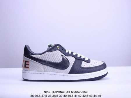耐克 Nike Terminator Low 耐克终结者系列低帮滑板鞋 黄蓝密歇根 舒适 百搭 防滑耐磨复古运动鞋。忠于原版，延续经典。采用耐穿舒适的利落皮革， - 点击图像关闭