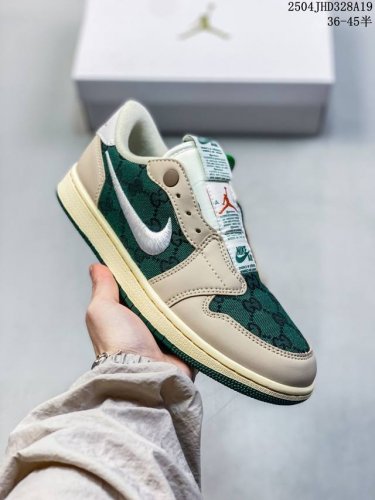 公司级原装楦型开发升级纸版#中底注胶孔内置真Sole气垫耐克Nike Air Jordan 1 Retro Low Slip Black Toe 迈克尔 乔丹A