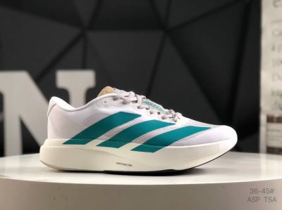 阿迪达斯 Ad Adizero Evo Sl 轻盈跑鞋 耐磨减震专业跑步鞋 冲向目标，一路向前，不断挑战和突破自我 无论是平时训练还是马拉松，让这款Adidas