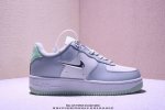 Nike Air Force 1 Low 米白灰银小勾 空军一号低帮运动休闲板鞋 官方同步 原装级别 原楦头原纸板 打造纯正空军版型#专注外贸渠道 全掌内置蜂窝