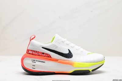 公司级nike Zoomx Invincible Run Fk 3休闲运动慢跑鞋 采用外露式flyknit飞织面料鞋面材质 搭载zoomx轻盈泡棉缓震科技中底