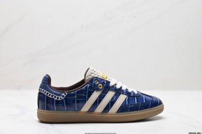 公司级adidas Originals Wales Bonner Samba Og桑巴舞系列绅士德训足球风百搭低帮休闲运动板鞋 货号:Jh9825 尺码:35.