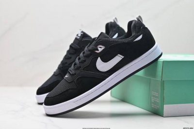 真标耐克 Nike SB Alleyoop 缓震运动休闲滑板鞋 货号:CJ0882-001 尺码:36 36.5 37.5 38 38.5 39 40 40.5