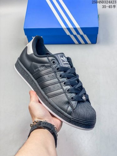 公司级阿迪达斯Adidas三叶草 Originals Superstar贝壳头系列低帮经典百搭休闲运动板鞋 货号:Ji0079 尺码:35.5 36 36.5