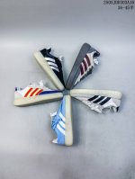 真标带半码 adidas 阿迪达斯Adidas男女士休闲跑鞋野牛皮拼接尼龙 Cushion缓震 尺码 见图 编码 05Jdd303A15