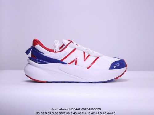 公司级new Balance Nb3447 新百伦织物层牛皮防滑减震透气舒适耐磨减震低帮轻休闲鞋 货号:U3447Lc 尺码:36 37 37.5 38 38.