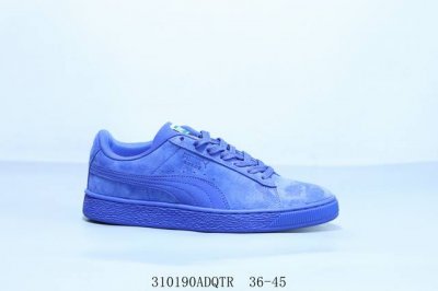 140 彪马 Puma Suede Bloc Lth 休闲低帮板鞋 货号 374915-01 310190Adqtr 36-45