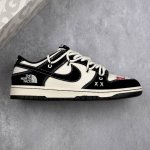 本地 核心私 Nike Sb Dunk Low 北面系列 绑带黑白黑勾 周年高端定制 低帮休闲板鞋 #定制鞋盒 大厂纯原品质出货 超高清洁度 皮料切割干净无任何