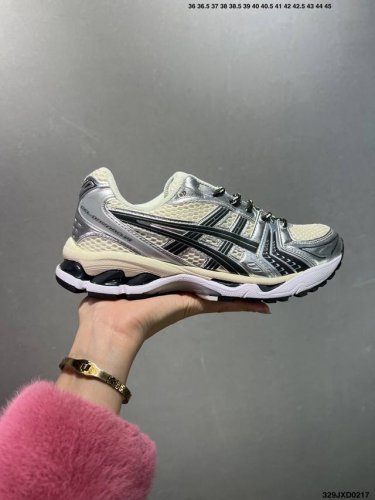公司级Asics Gel-Kayano 14复古单品 亚瑟士系列轻量缓震休闲运动跑步鞋 设计师 Hidenori Yamashita 以 Flash 一词为灵感