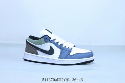 乔丹Air Jordan 1 Low Aj1 乔1低帮复古文化休闲运动篮球鞋 Hv5973-101 511370Adrry半 36-46