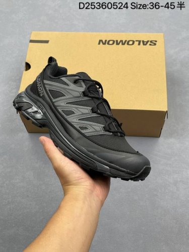 公司级Salomon Xa pro Xt-6 Expanse 萨洛蒙户外越野跑鞋 鞋面采用Sensifit贴合技术 全方位贴合包裹脚型 鞋跟部鞋底牵引设计 提供