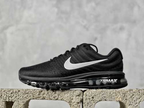 Nike Air Max 2017 经典长期返厂款 最高工艺 纯原虎扑版本 冲击原版 细节走线品控正品一致 1:1原档案数据开发纸版楦型 全掌真air缓震气垫大
