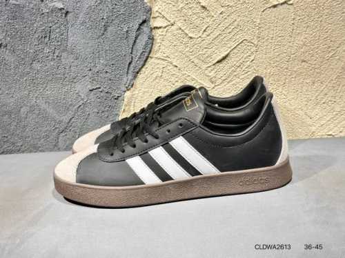 新品上市实拍 阿迪达斯 Adidas Vl Court Classic Shoes 运动休闲板鞋德训鞋 T头鞋 这款Adidas经典运动鞋，以经典造型塑就百搭风