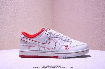 nk Sb Dunk Low Lv联名---白绿双色大底周年高端定制 低帮休闲板鞋 #高端定制鞋盒 大厂纯原品质出货 超高清洁度 皮料切割干净无任何毛边 细节完